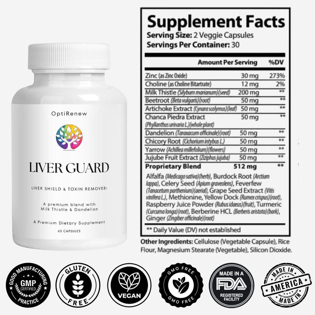 Best Liver Supplements | Liver Guard Supplements | OptiRenew